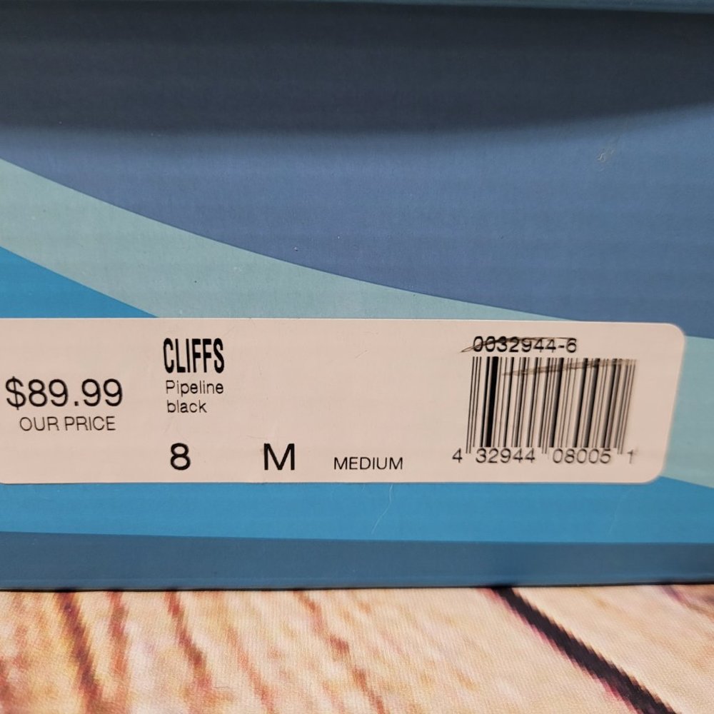 Cliffs White Mountain Pipeline Boots Black New in Box, Size 8 - Picture 5 of 6